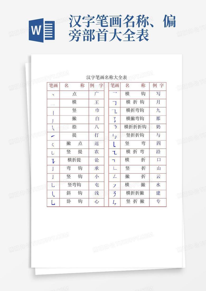 汉字笔画名称表最新版及其实际应用指南